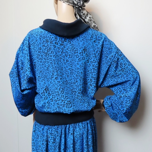 Vintage 1980's Jaymee Papell Dress - Picture 5 of 7
